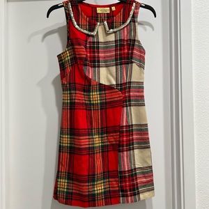 Princess Vera Wang Holiday Plaid Dress